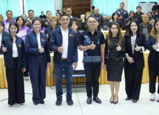 La oficina de la CEE visita Pattaya y celebra una audiencia pública con los líderes de la comunidad de Banglamung para promover la concienciación y la participación en las zonas económicas especiales.