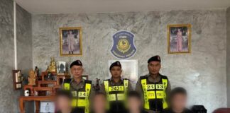 Thai Highway Police Arrest 4 Chinese Nationals Smuggled on Southern Tour Bus in Chumphon; Probe Links to Online Scam Networks