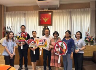 Pattaya Public Health Office Launches “Rest Your Liver, Abstain from Alcohol For The Next Three Months During Buddhist Lent” Campaign