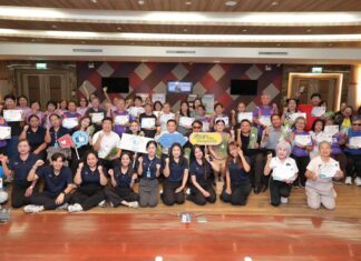 Pattaya City Holds Successful “Reduce Belly, Reduce Disease” Health Behaviour Project