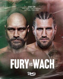Tyson Fury Announces Return Against Mariusz Wach in Pattaya Charity Bout on July 24th
