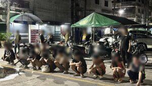 Banglamung District Intensifies 90-Day Drug Crackdown: More Raids in Jomtien Sois 2 and 3 Yield Multiple Arrests, Two Major Dealers Nabbed