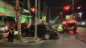 Clear CCTV Footage Captures Crash After Driver Runs Red Light and Slams into Taxi at Pattaya Intersection
