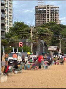 Local Resident Urges Authorities to Curb Growing Beach Vendor Encroachment in Na Jomtien After Recent Crackdown on Pattaya Beach