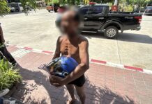 Fisherman Wearing Only Underwear Reports Motorcycle and Clothing Theft After Emerging from Pattaya Area Reservoir