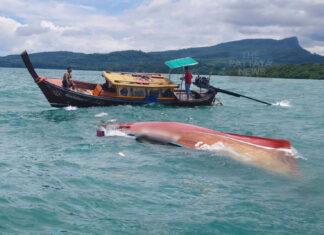 Longtail Tourist Boat Capsizes Off Krabi, 10 Indians Rescued