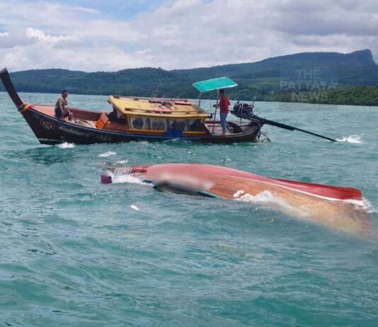 Longtail Tourist Boat Capsizes Off Krabi, 10 Indians Rescued
