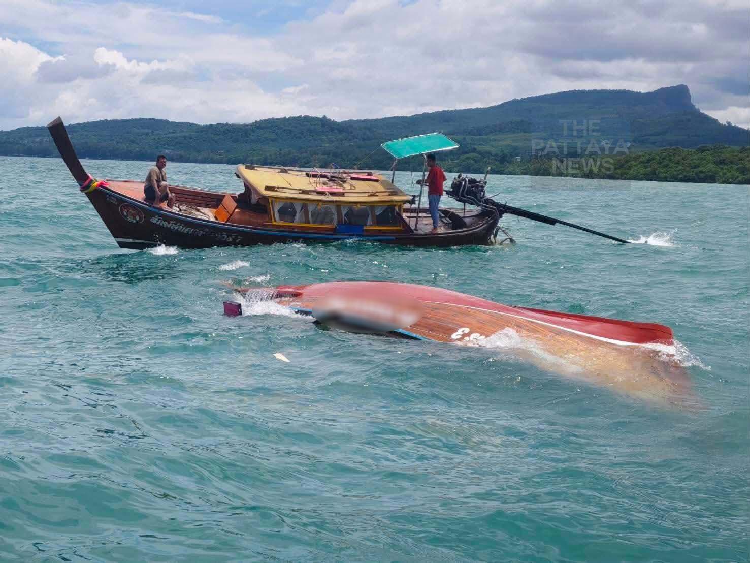 Longtail Tourist Boat Capsizes Off Krabi, 10 Indians Rescued 1