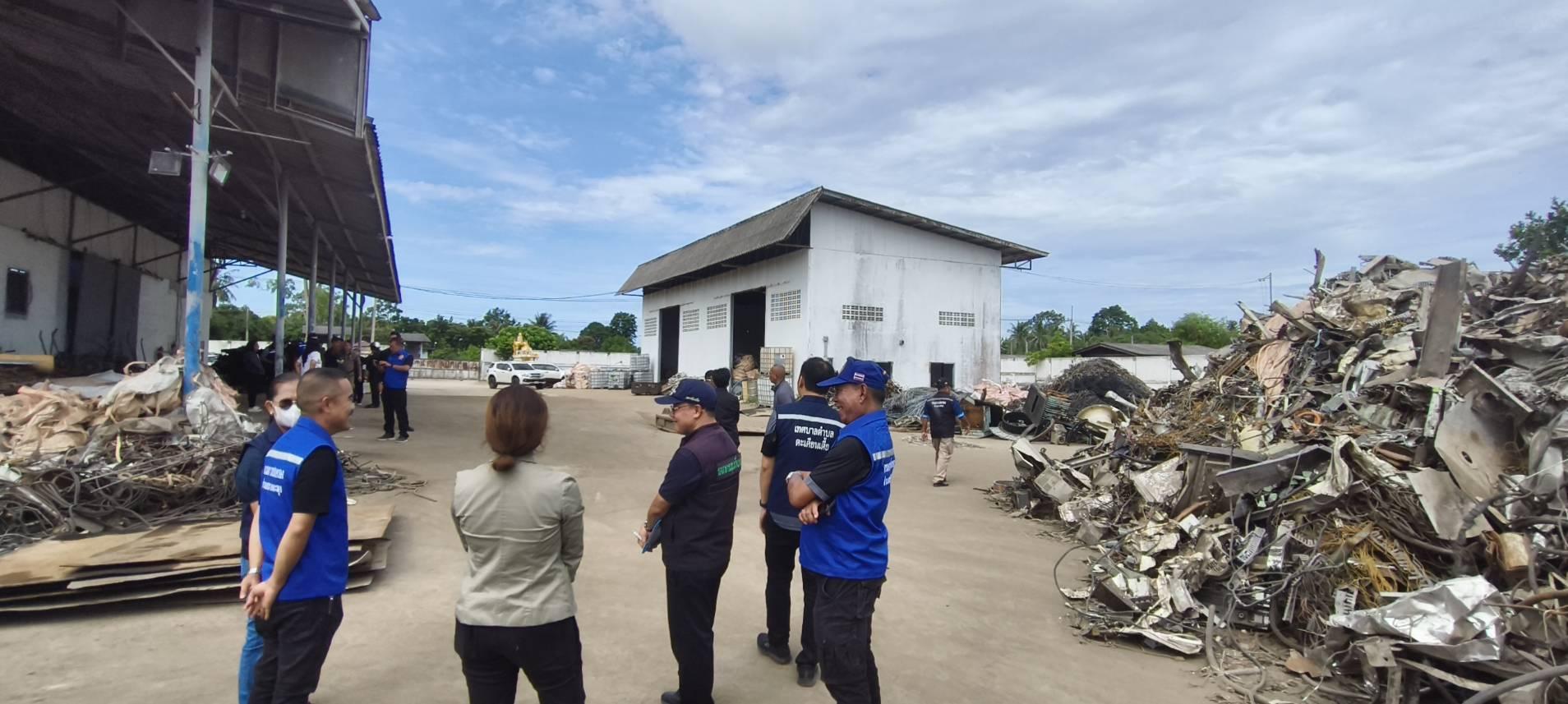 Takhian Tia Mayor Inspects Waste Sorting Facility Amid Community Concerns, Stresses Strict Adherence to Legal Procedures 1786710427436