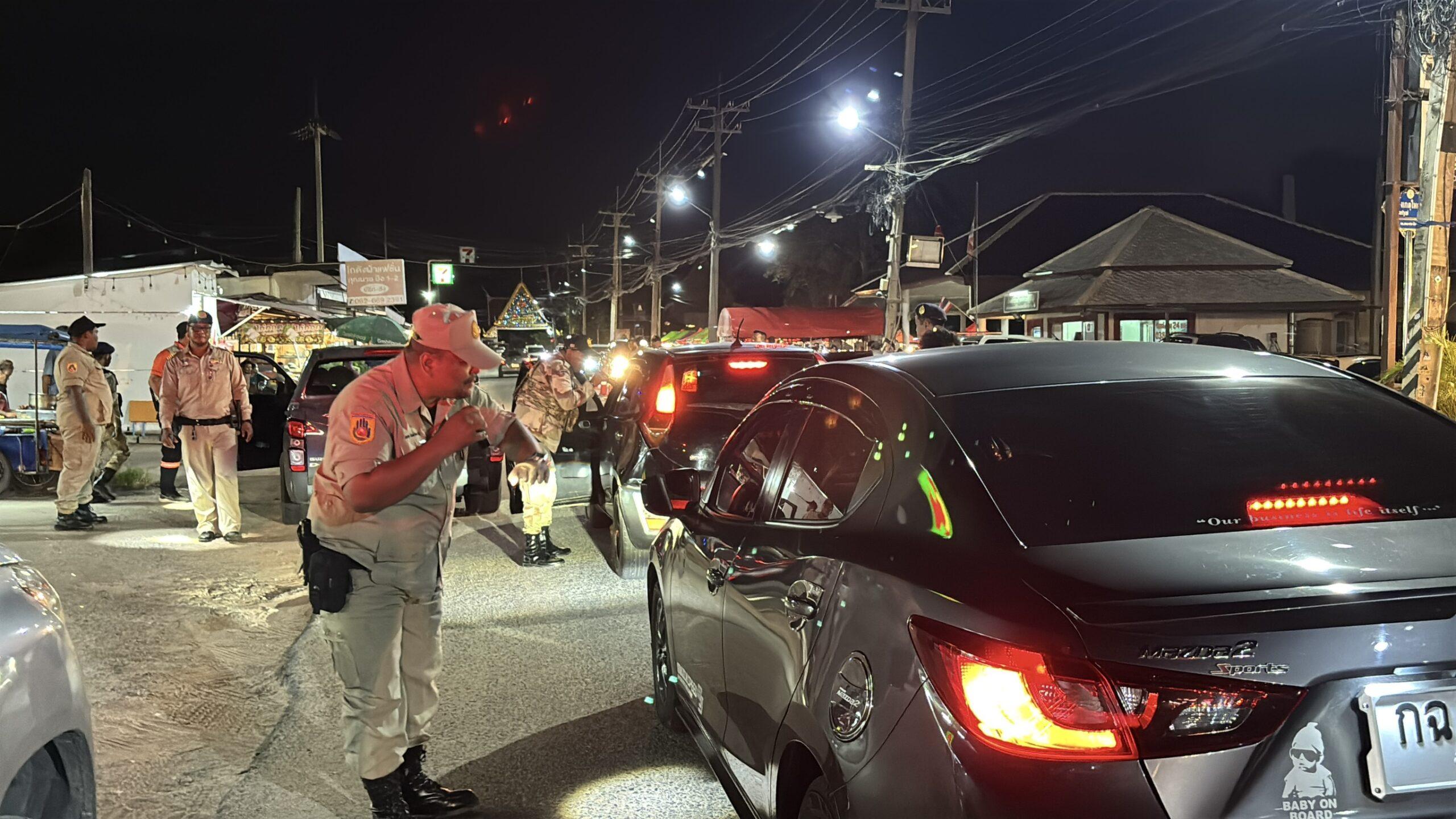 Banglamung and Pattaya Authorities Launch Joint Checkpoints to Crack Down on Drugs, Weapons and Illegal Goods 1786738030532