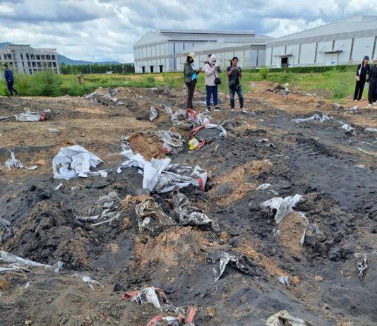 Chinese Factory in Chonburi Raided Over Suspected Illegal Industrial Waste Burial
