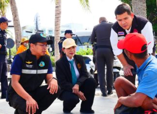 Pattaya Joins Chonburi Social Office in Beach Screening of Homeless People