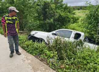 Six People Injured in Multi Vehicle Crash Near Pattaya