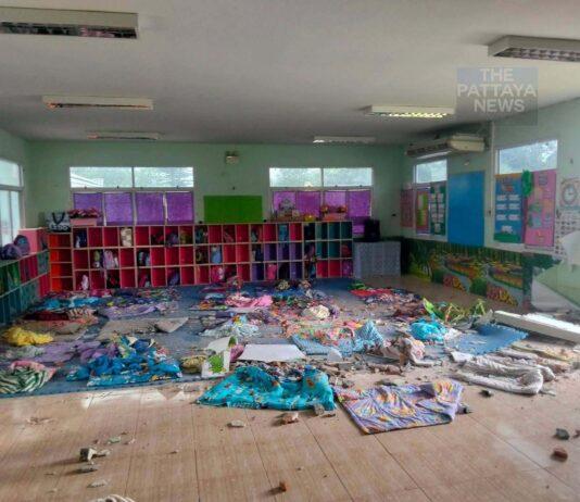 Car Driver Crashes Into Child Development Center in Kanchanaburi, Injuring 18, Driver Had Suspected Medical Emergency