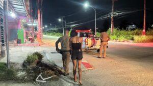 Huai Yai Police and Banglamung Officials Set Up Checkpoints, Arrest Transgender Woman with Crystal Meth and Drug Paraphernalia