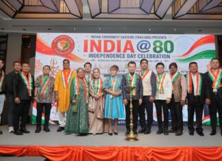 Pattaya Officials Join Indian Community in Celebrating 80th Independence Day