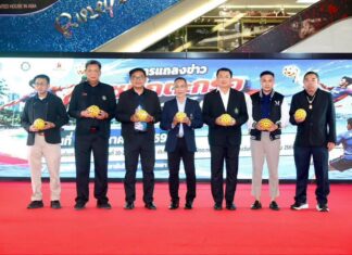 Pattaya City Council President Opens Press Conference for 23rd Sepak Takraw Competition 2026