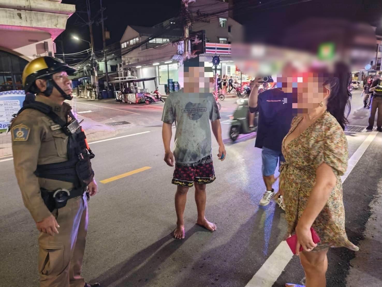 Late-night Brawl Outside Pattaya Convenience Store Leaves Two People with Head Injuries IMG_20260816_163307