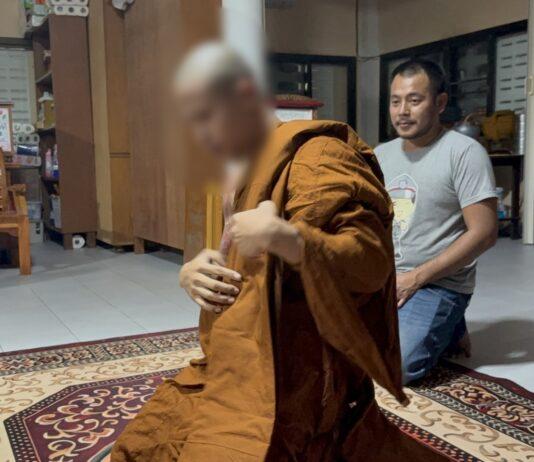 Junior Monk and Temple Boy Arrested at Pattaya Area Temple for Allegedly Selling Ketamine, Busted in Police Sting