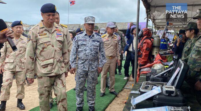 Prime Minister Visits Sattahip and Inspects Royal Thai Navy Combat Readiness