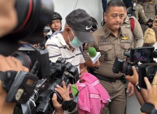 Thai Police Officer Charged with Intentional Murder after Shooting Wife at Banglamung Kindergarten
