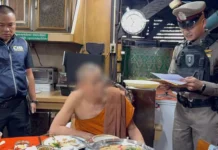 Senior Thai Monk and Abbot Arrested for Allegedly Embezzling 92 Million Baht in Temple Funds, Also Caught on CCTV Having Sex with Female Aide