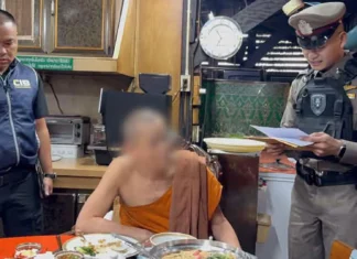 Senior Thai Monk and Abbot Arrested for Allegedly Embezzling 92 Million Baht in Temple Funds, Also Caught on CCTV Having Sex with Female Aide