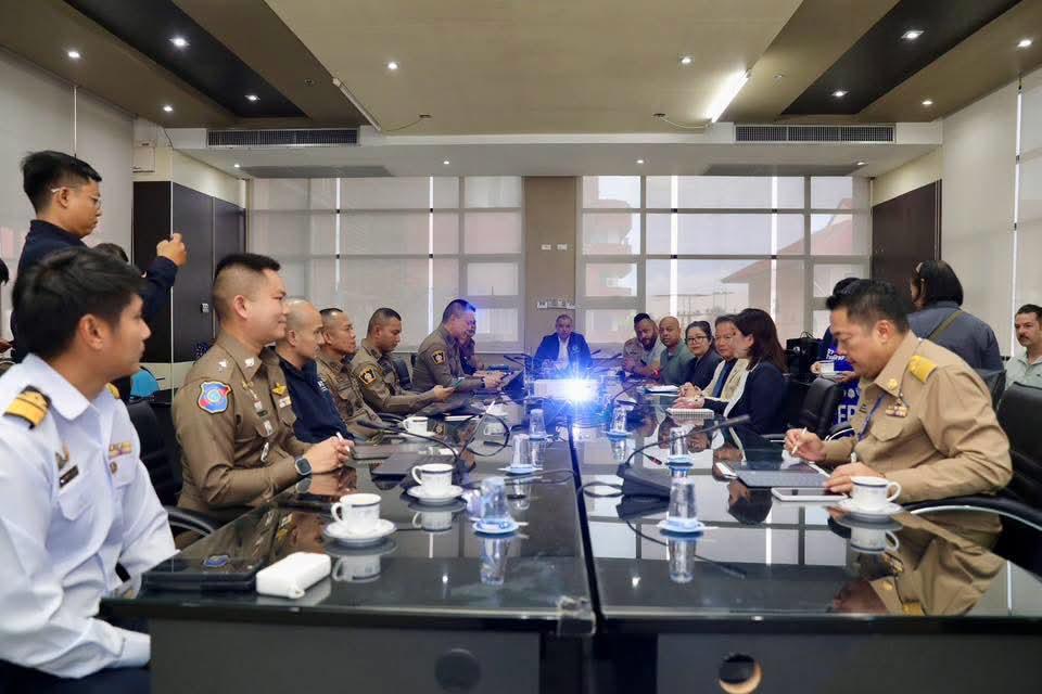 파타야, 미 해군 보안팀 사전 회의 개최 및 방문 해군 장병 대상 규칙 논의 FB_IMG_1788197436276