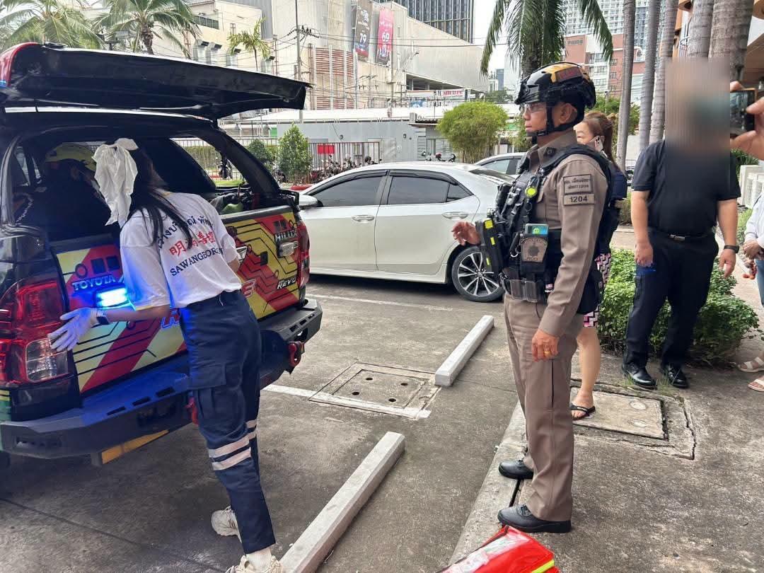 Indian Tourist Seriously Injured After Accidentally Falling From Pattaya Hotel, Rescue Workers Suspect Alcohol Intoxication was Main Cause FB_IMG_1788492181023