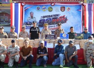 Huge Mekong Border Drug Bust as Nearly 2.8 Million Meth Pills and 30 kg of Crystal Meth Seized in Bueng Kan