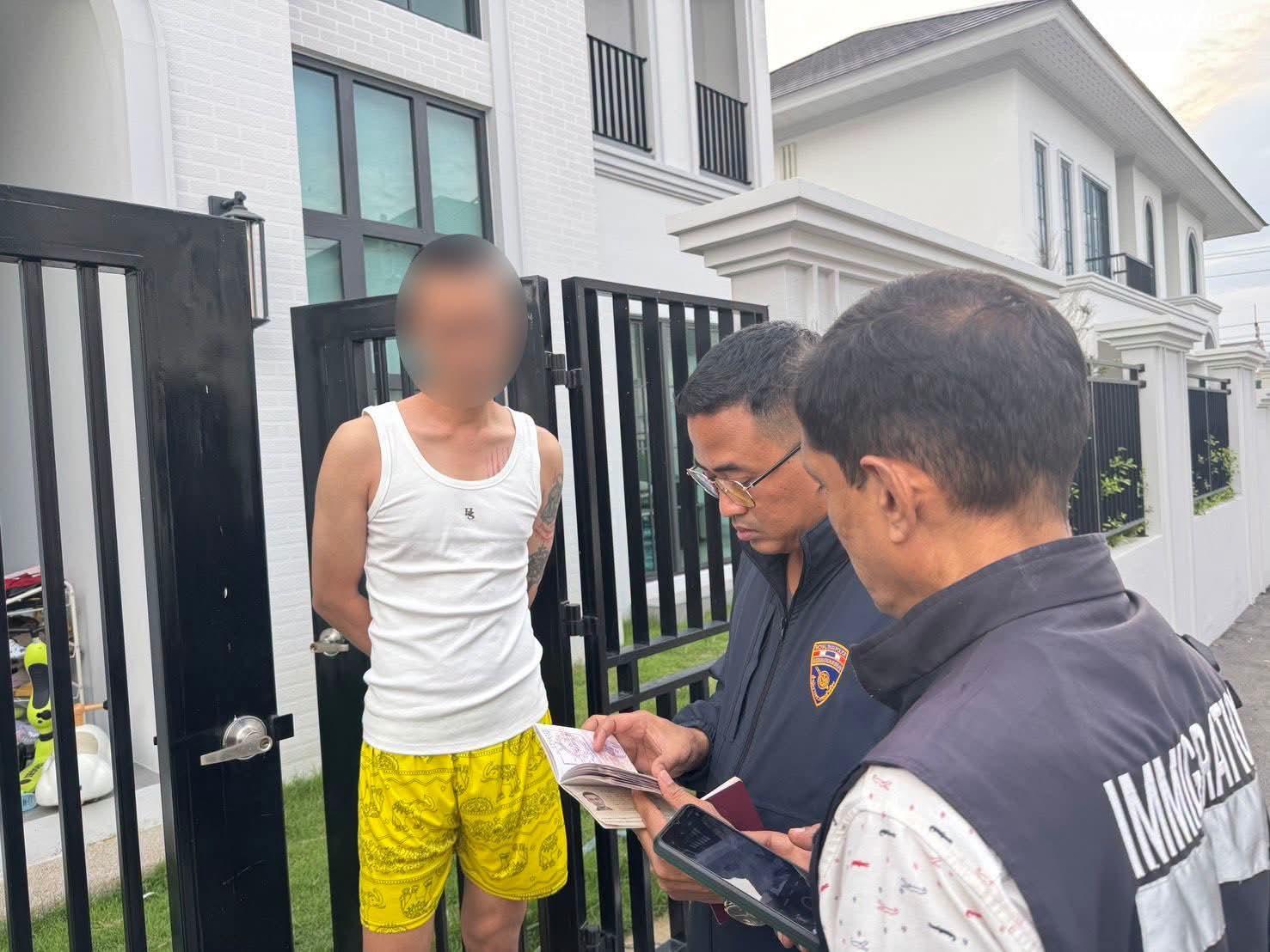 Chinese INTERPOL Fugitive Arrested in Pattaya Area Luxury Home Over Online Gambling Network FB_IMG_1789541821898