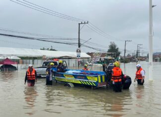 Banglamung Canal Overflows Leading to What Residents Say is Worst Flooding in 30 Years