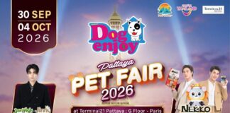 Pattaya to Host Dog Enjoy Pet Fair 2026 with a Fashion Runway for Pets at Terminal 21 From Today Through This Weekend!