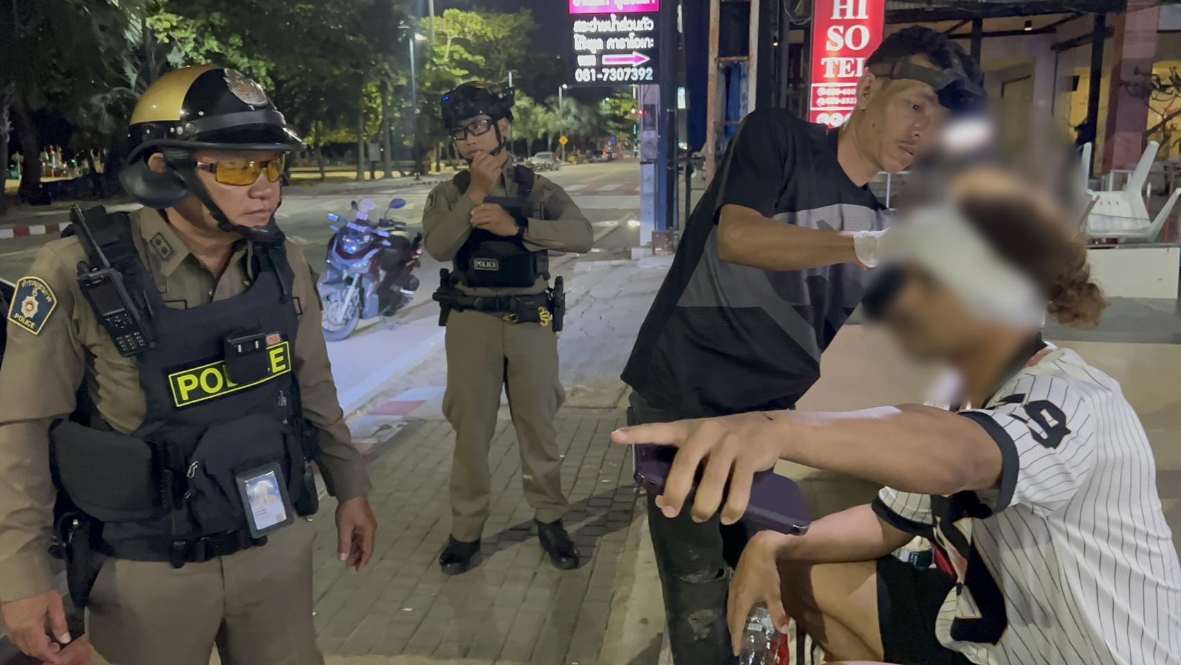 British Tourist Injured in Attempted Robbery in Jomtien, Third Mugging of Foreign Tourist This Week Locally IMG_20260915_142618