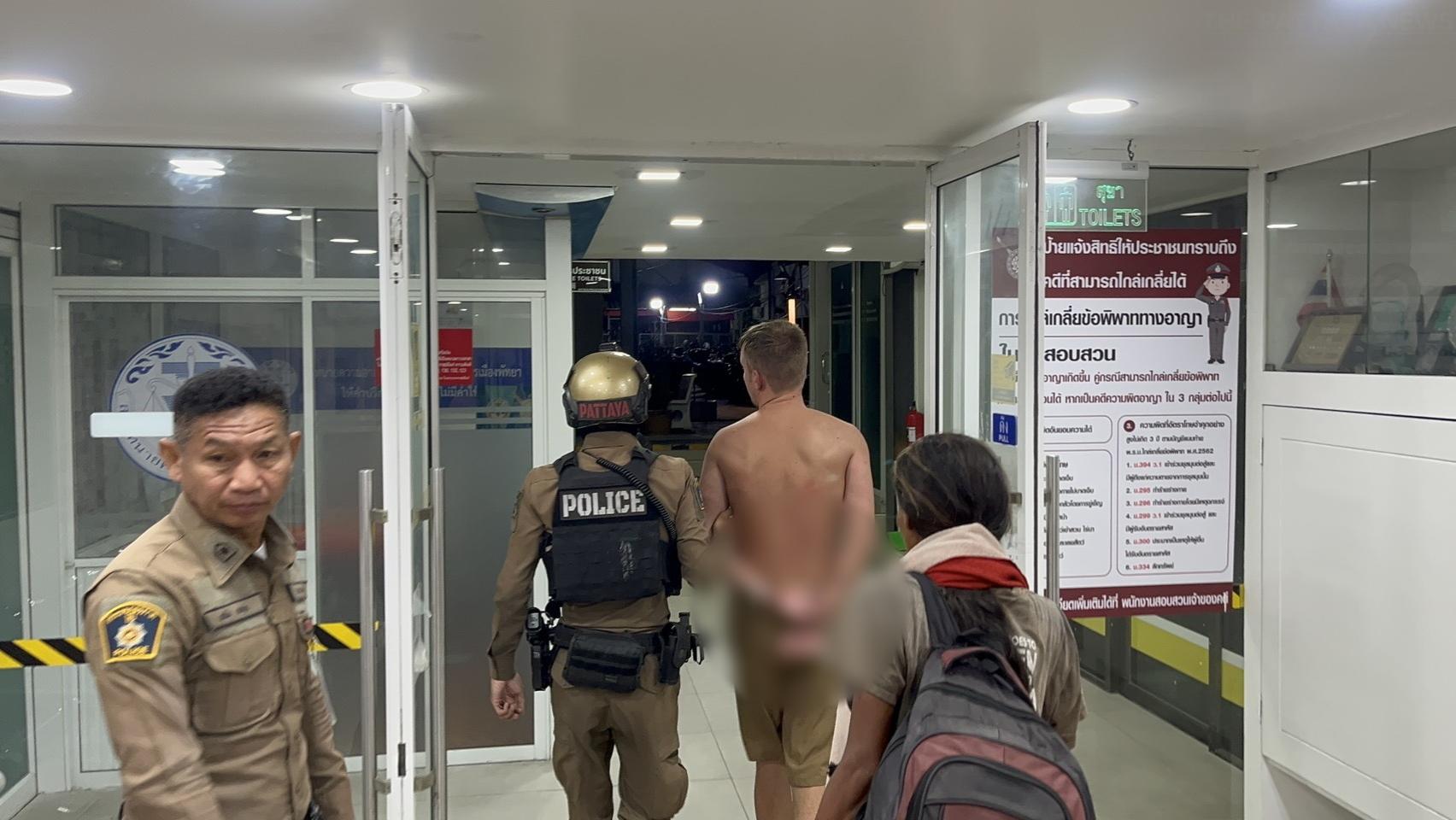 Foreign Man Arrested in Pattaya After Assaulting Thai Teen Who Tried to Help Him IMG_20260916_132011