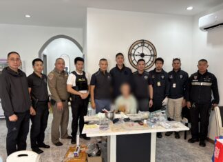 US National Arrested in the Pattaya Area for Allegedly Running Ecstasy and Ketamine Production Lab