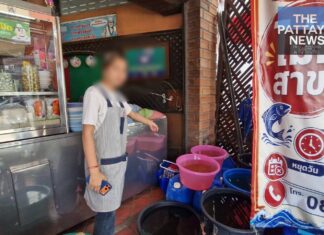 Pattaya Noodle Shop Owner Appeals for Help After Late-Night Theft of More Than 20,000 Baht
