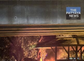 Mentally Ill Man Sets Woman’s Motorbike on Fire for Apparently No Reason in Pattaya