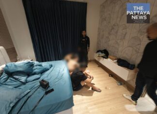 警方突袭芭堤雅附近一栋别墅,解救三名据称遭同胞性侵并被勒索赎金的中国女性。
