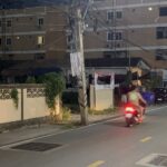 Pattaya Motorcycle Taxi Driver Says Sedan Driver Followed Him and Raised a Gun-Like Object 1791481880781