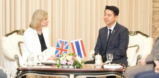 Pattaya and UK Officials Discuss Tourist Safety Such as Motorbike Accidents and Cannabis Smuggling