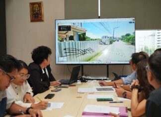 Pattaya Starts 3.5-Kilometre Overlay of Phaniad Chang Road Before New Year