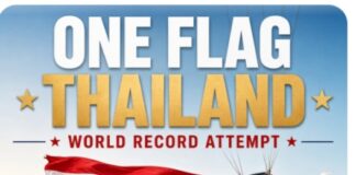 World Record Attempt Happening on Pattaya Beach on Wednesday Morning, October 7th