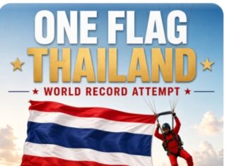 10월 7일 수요일 오전, 파타야 해변에서 세계 기록 경신 시도가 있을 예정입니다.